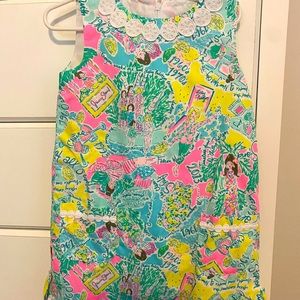 EUC Lilly Pulitzer Size 4 multi color dress